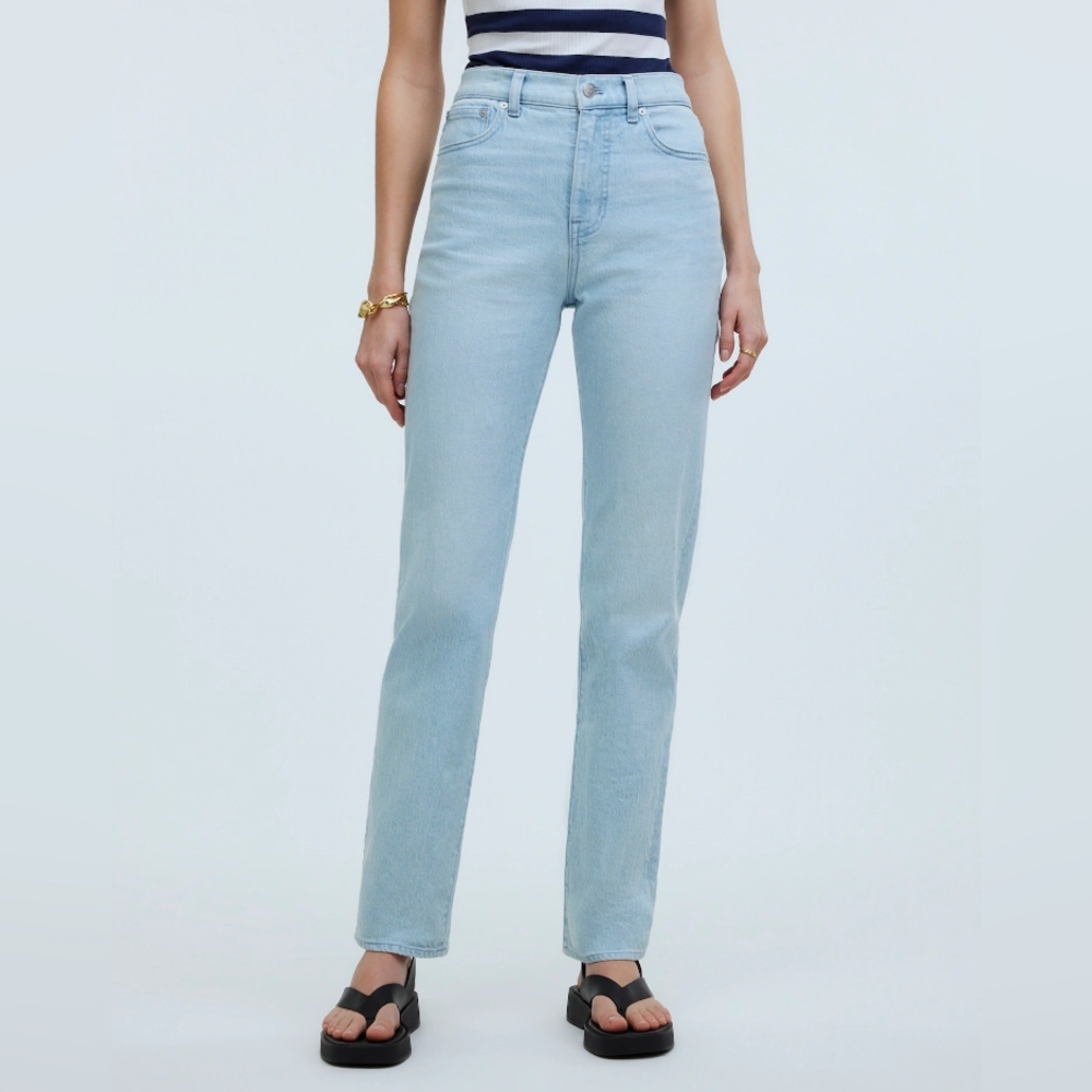 Madewell The Petite '90s Straight Jean